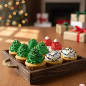 Cupcakes Navideños Artesanales | ¡El Toque Dulce Perfecto para Tus Fiestas!