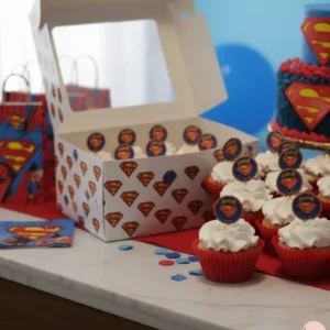 cupcakes personalizados superman